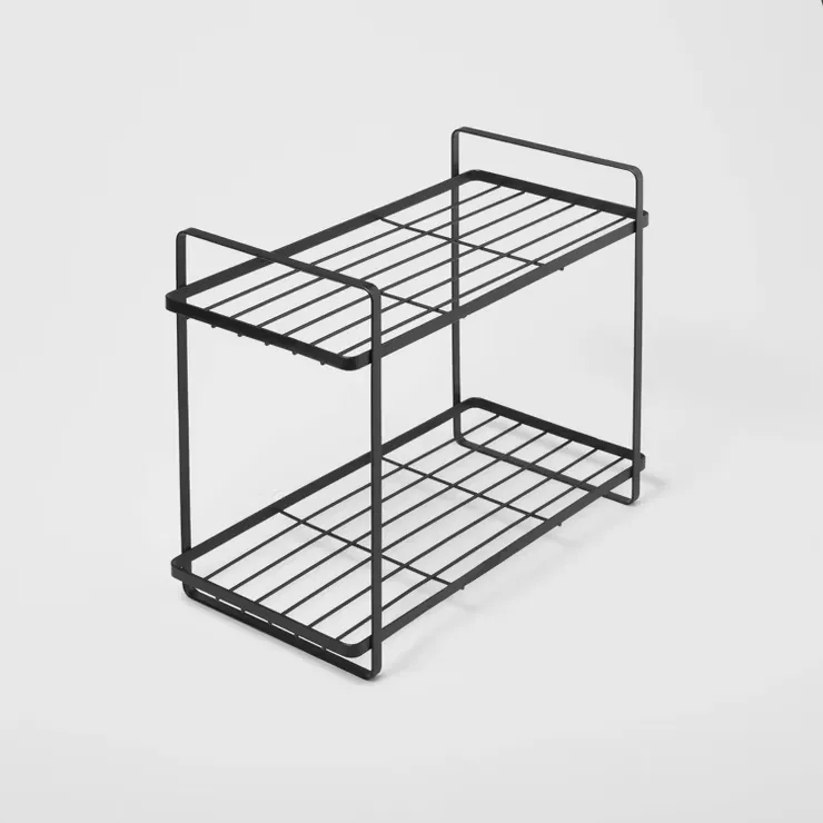 Tiered Vanity Organizer Black - Brightroom