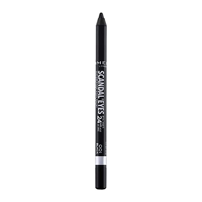 Rimmel Scandaleyes Waterproof Gel Eye Liner Pencil, Black 001 | Amazon (US)