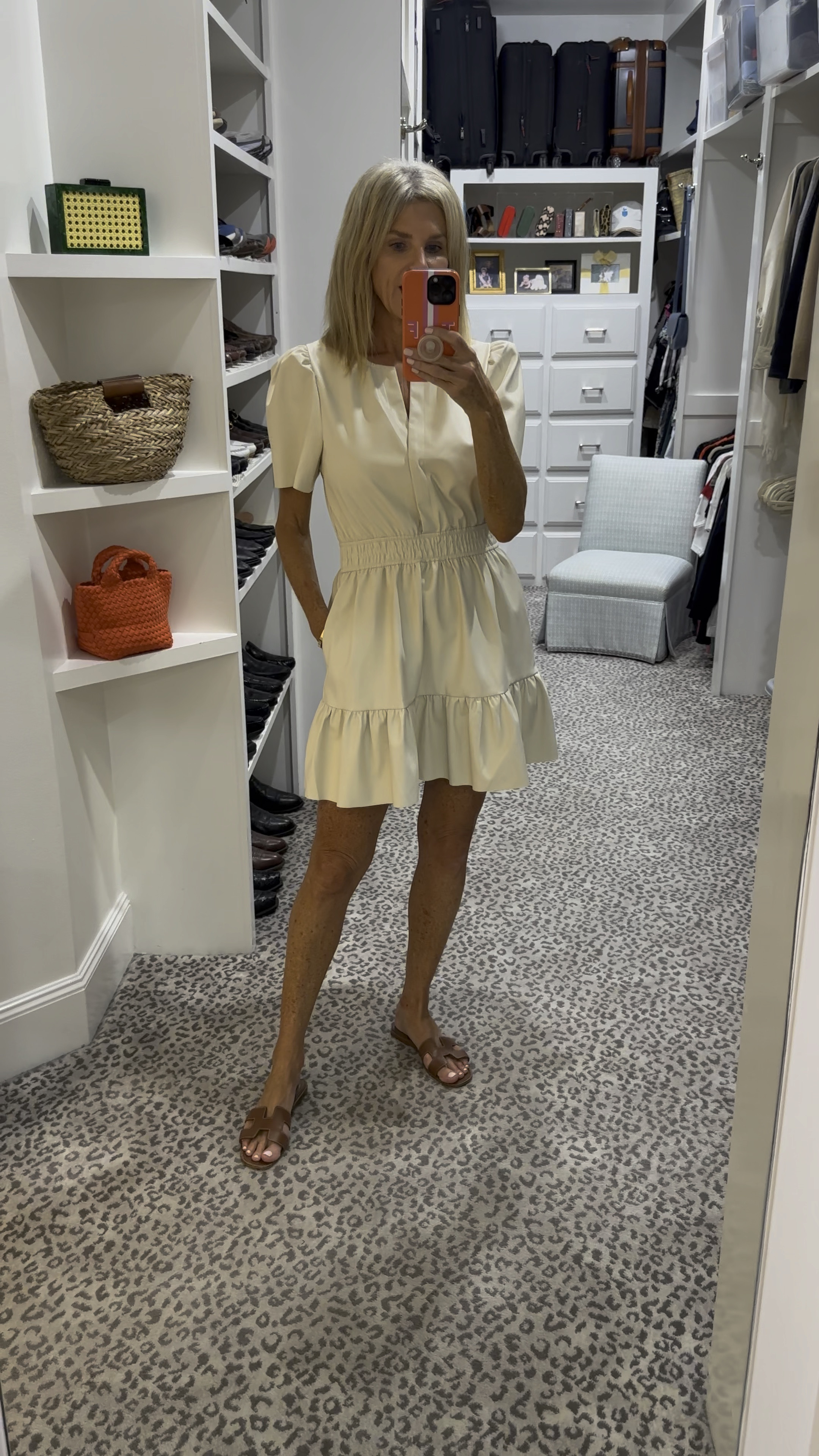 Gorgeous faux leather dress for fall! Size M  

#LTKunder100 #LTKSeasonal #LTKstyletip