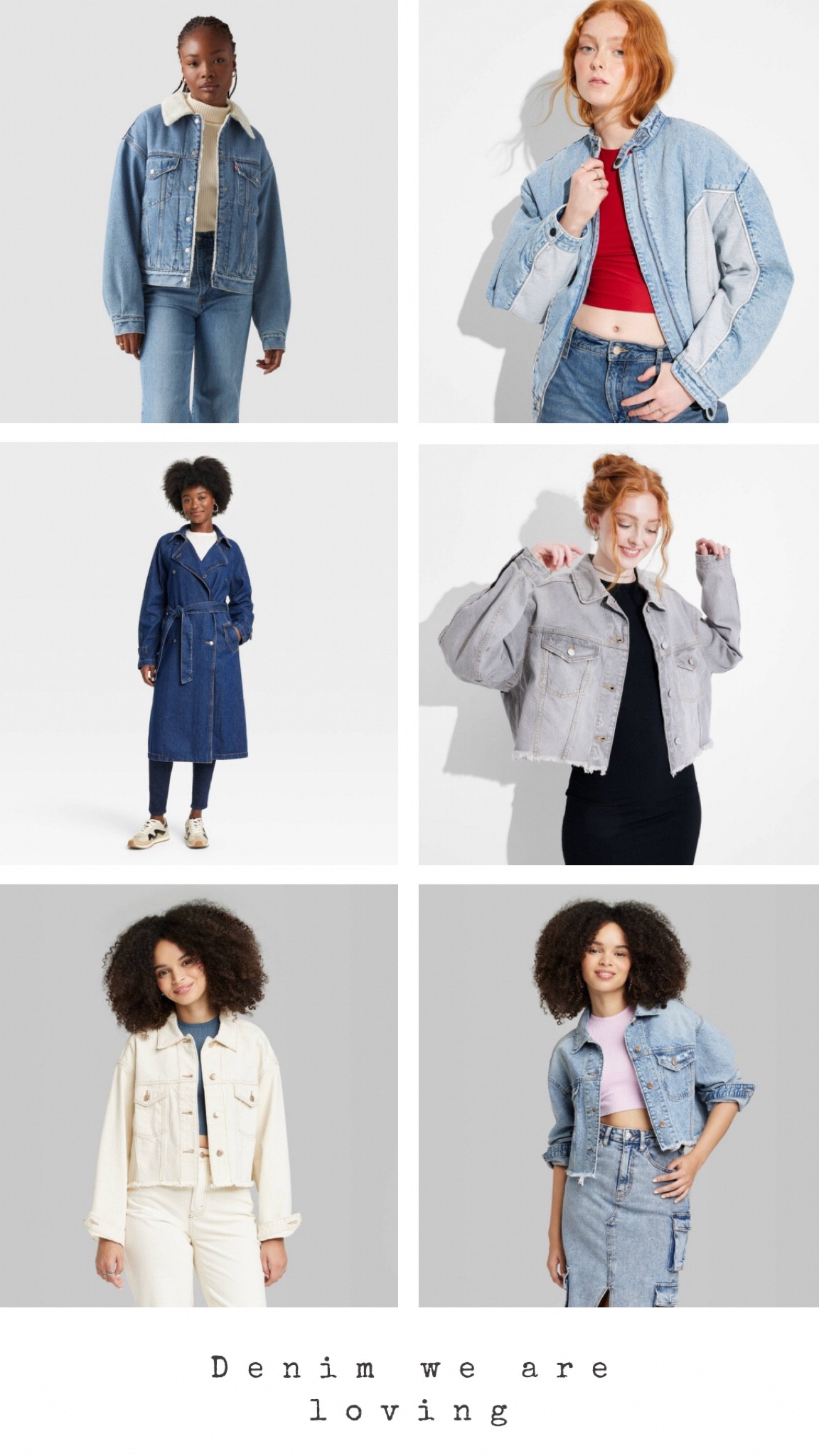 Denim jackets we NEED ✨

#LTKFindsUnder100 #LTKFindsUnder50 #LTKStyleTip