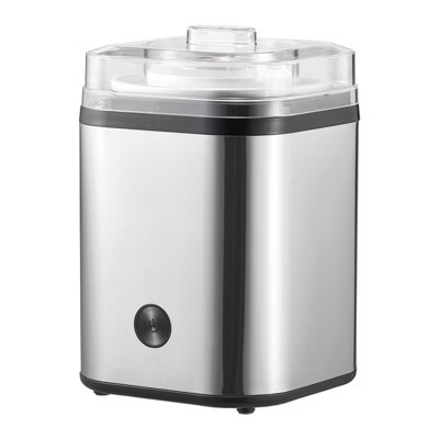 VEVOR Ice Cream Maker, 2.11 Qt. Large Capacity, Electric Automatic Ice-Cream Machine, with Easy Operation & Cleaning, Stainless Steel Shell, Silver | Target
