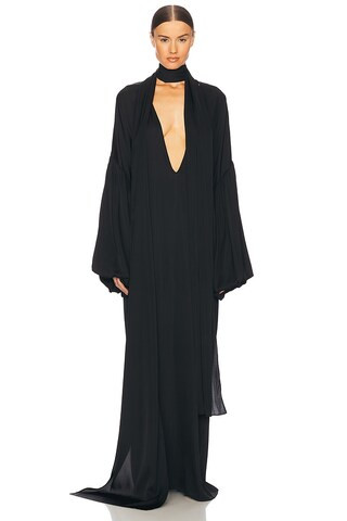 Serafina Silk Dress in White | Revolve Clothing (Global)