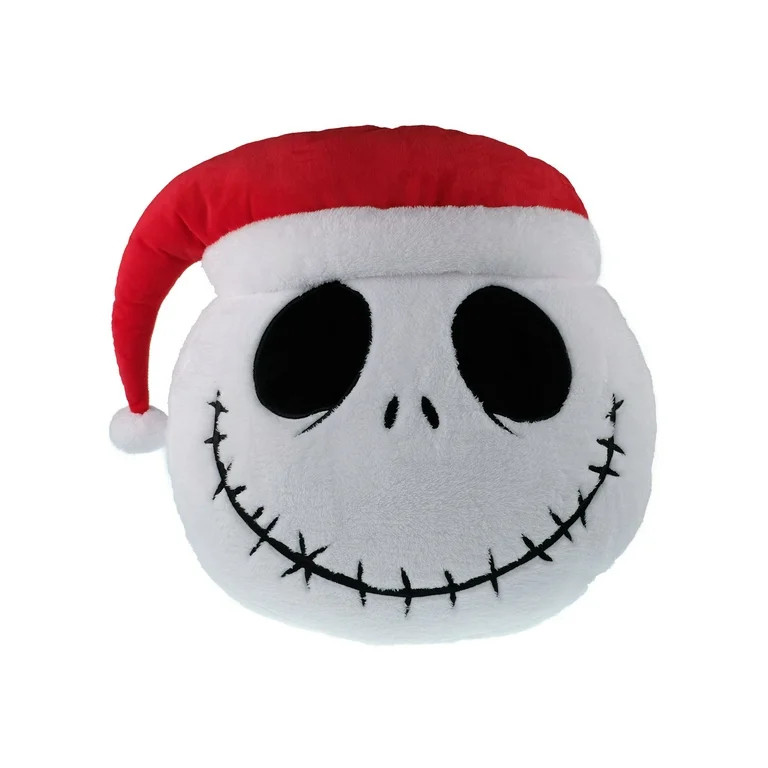 Disney's "The Nightmare Before Christmas", Jack Skellington, 16 Inch Holiday Pillow, Red, For All... | Walmart (US)