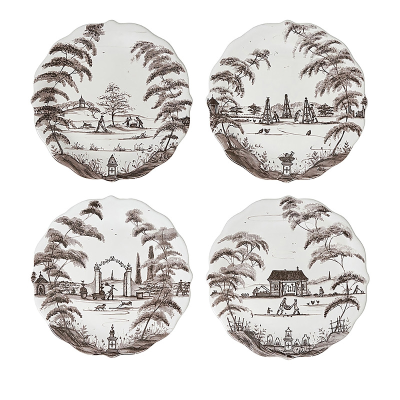 Juliska Country Estate Party Plates, Assorted Set of 4 | Bloomingdale's (US)