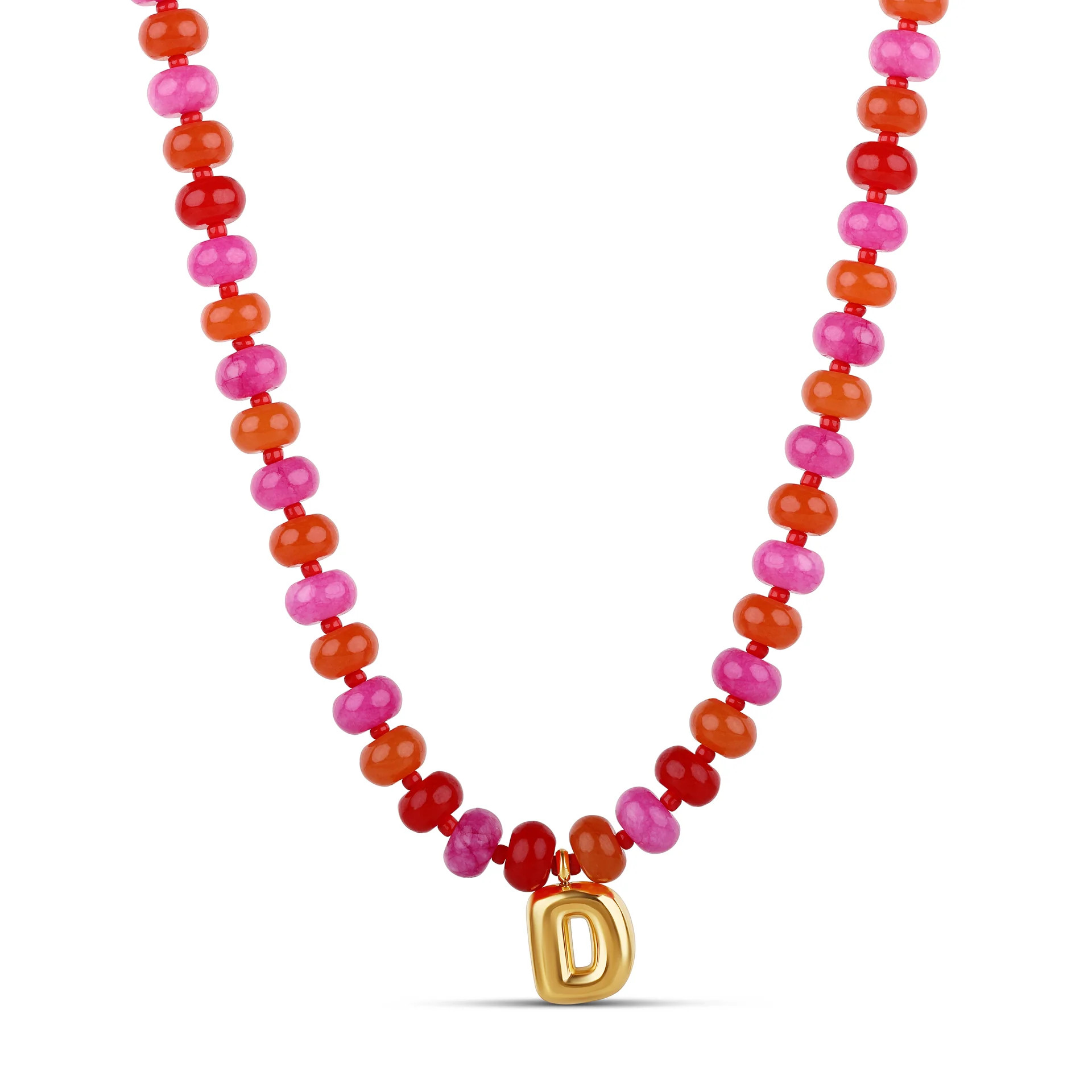 The Bubble Initial Necklace 2.0 | Hannah B Jewelry