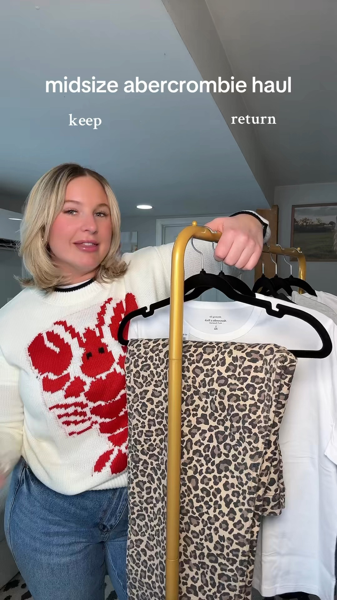 Midsize Abercrombie Haul! 
Unfortunately the jeans are currently out of stock! 
Jeans: size 14
All tops: size large 

#LTKMidsize