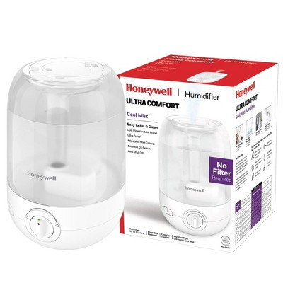 Honeywell Ultrasonic Egg Humidifier HUL545W: Cool Mist, Aromatherapy, No Filter, 36-Hour Run, 300-500 sq. ft. Room | Target