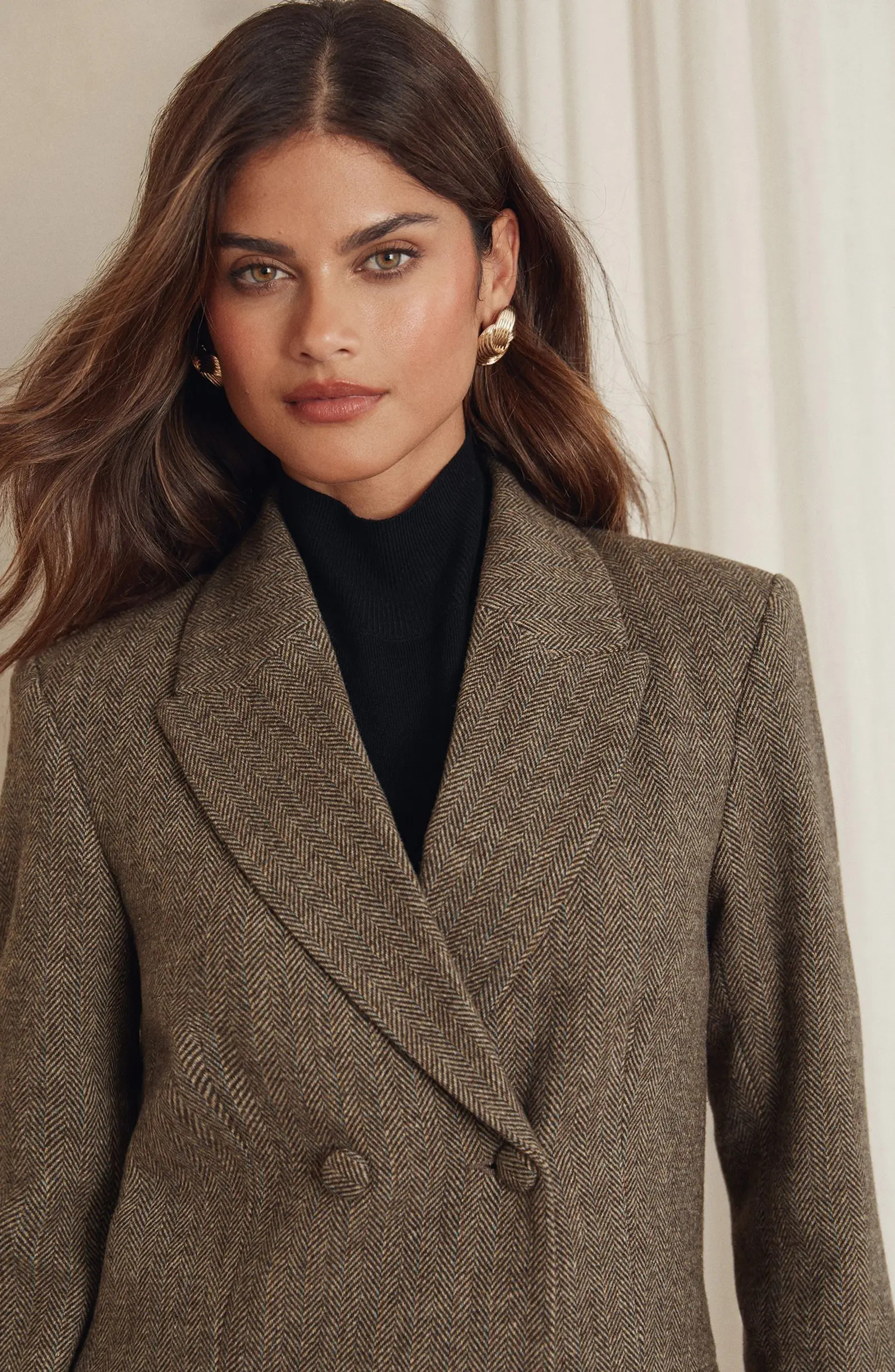 Lipsy Chevron Double Breasted Blazer | Nordstrom | Nordstrom