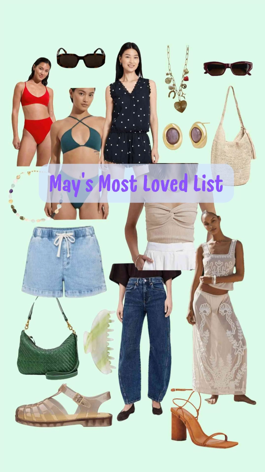 May’s most loved ✨ all the pieces I’ve been reaching for on repeat—easy outfits, summer staples, and a few standout accessories. Tried, loved, and all linked to shop 💚

#LTKSeasonal #LTKootd #LTKmomlife