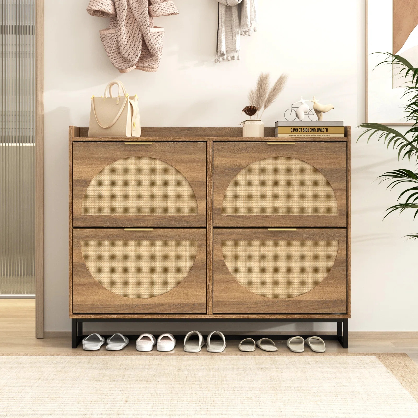 24 Pair Shoe Storage Cabinet | Wayfair North America