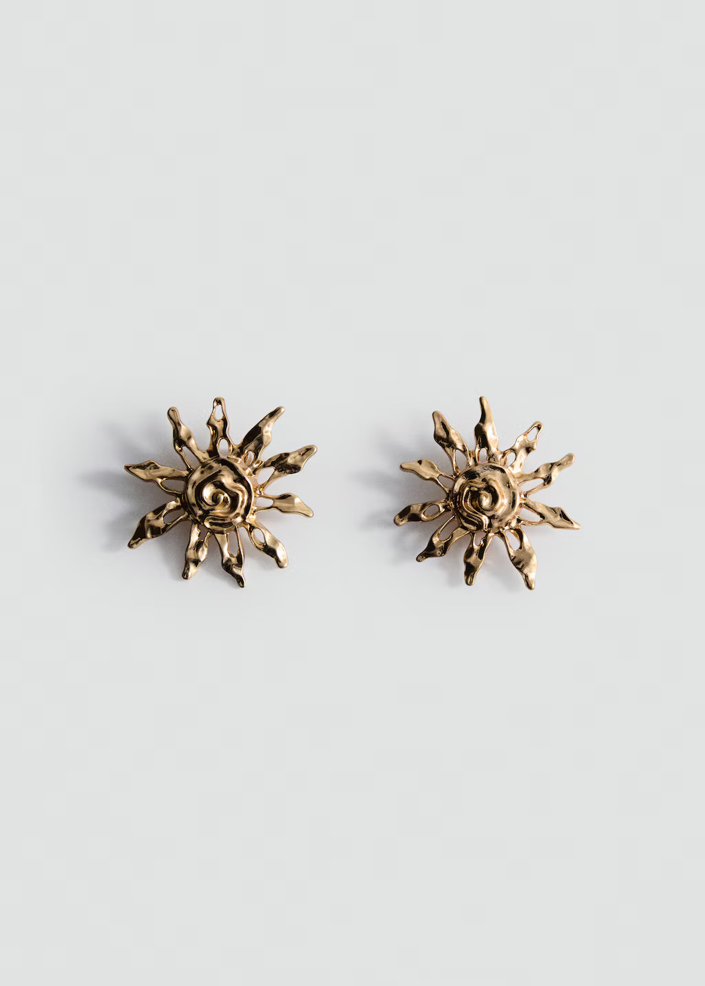 Sun design earrings - Women | MANGO United Kingdom | MANGO (UK)