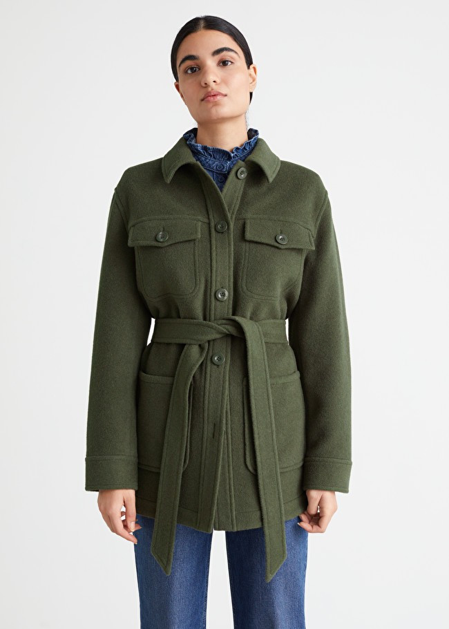 Belted Overshirt Jacket | & Other Stories (EU + UK)