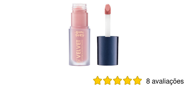Bruna Tavares BT Velvet 2 em 1 Tea Rose
        
            
                 - Sombra Líquida ... | Beleza Na Web (BR)