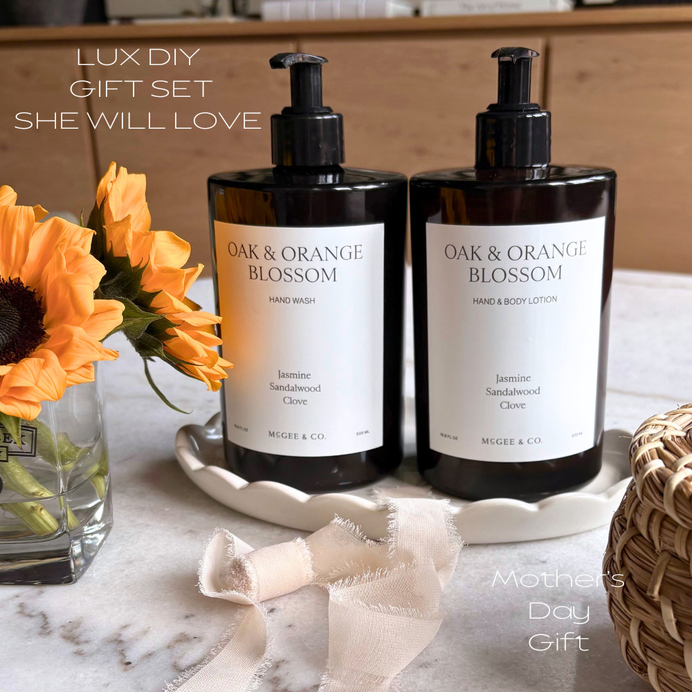 🧼Pamper the special mom in your life with a luxurious gift set she’ll adore and would buy herself, all for under $100! I added the same scent in a candle too!
🎁Featuring @Mcgee and CO's matching liquid hand wash and lotion in the most loved, invigorating scents of Oak and Orange Blossom, it’s the perfect year-round smell. Pair it with this chic scalloped tray from @Target for a touch of elegance. 
🛁✨ Think vibrant oranges, earthy patchouli, and a hint of cracked pepper—a scent size that will grace her main or guest bathroom for ages. 

#MothersDayLuxury #GiftSetsUnder100 #ScentsOfTheSeason #LTKHome #PamperMom # #MothersDayGifts2025  #ThoughtfulGifts #LTKFamily 

 #LTKGiftGuide #LTKFindsUnder100 #LTKWatchNow