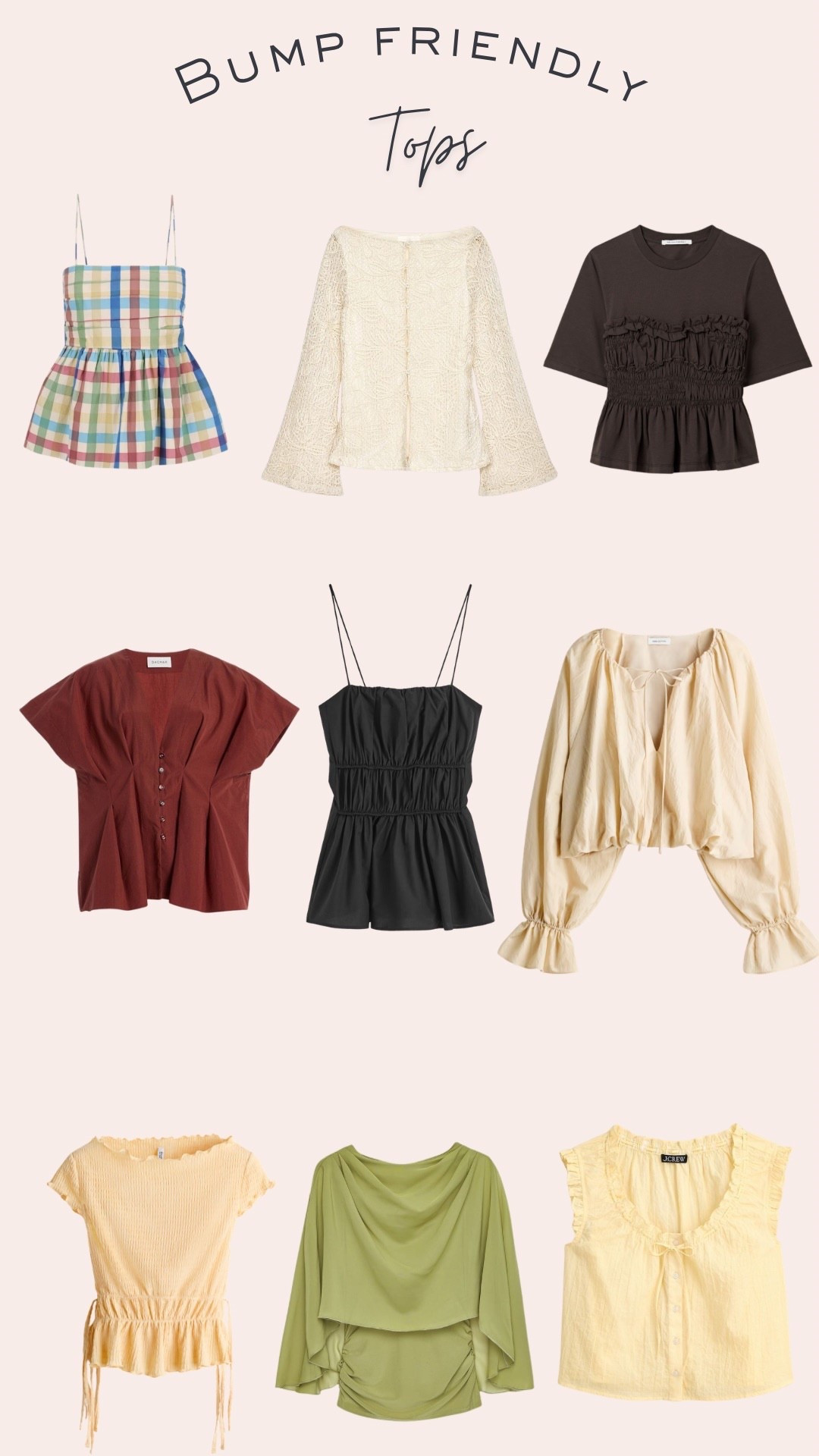 Bump Friendly Tops🤰🏼

#LTKmomlife #LTKBaby #LTKBump