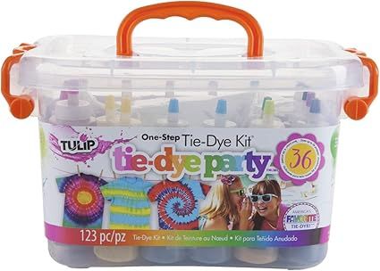Tulip One-Step Tie-Dye Kit Party Creative Group Activities, All-in-1 DIY Fashion Dye Kit, Rainbow | Amazon (US)
