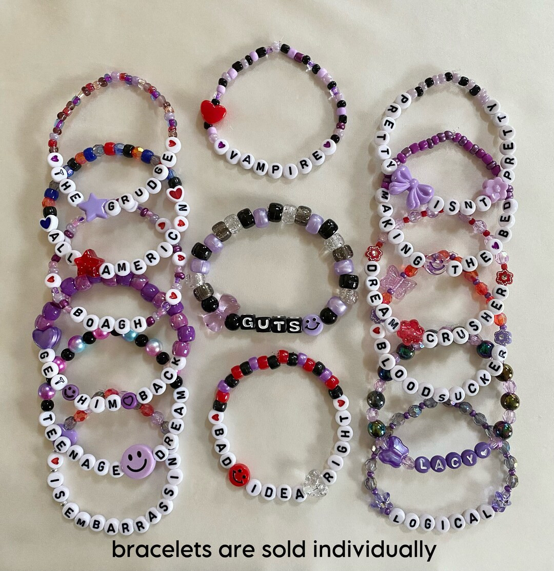 Olivia Rodrigo Guts Inspired Friendship Bracelets Olivia - Etsy | Etsy (US)