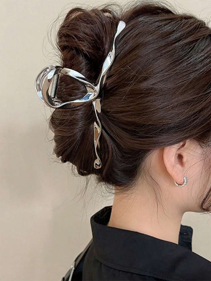 1pc Women Straight Shape Minimalist Hair Claw For Daily Life | SHEIN