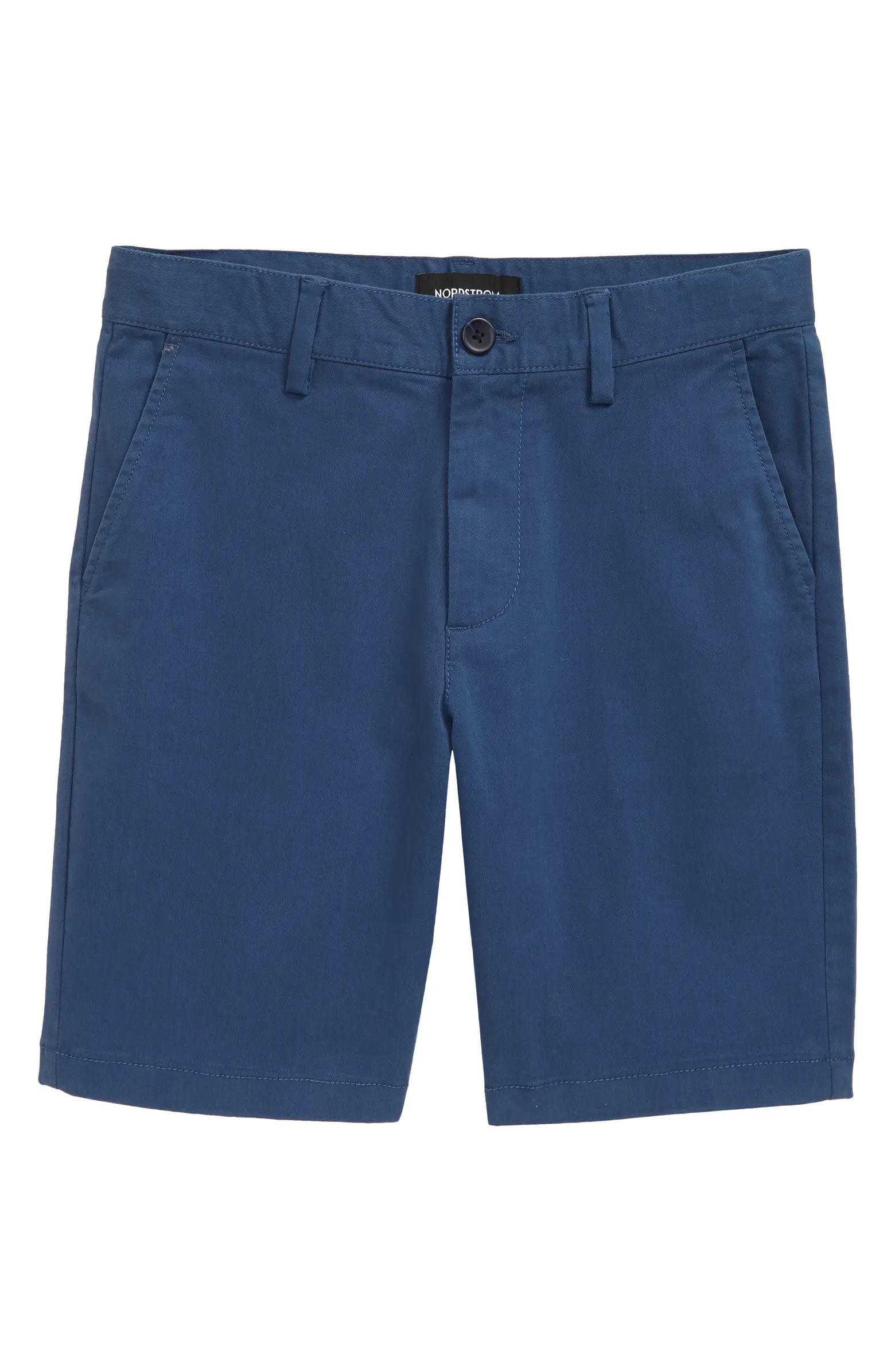 Kids' Slim Straight Leg Chino Shorts | Nordstrom