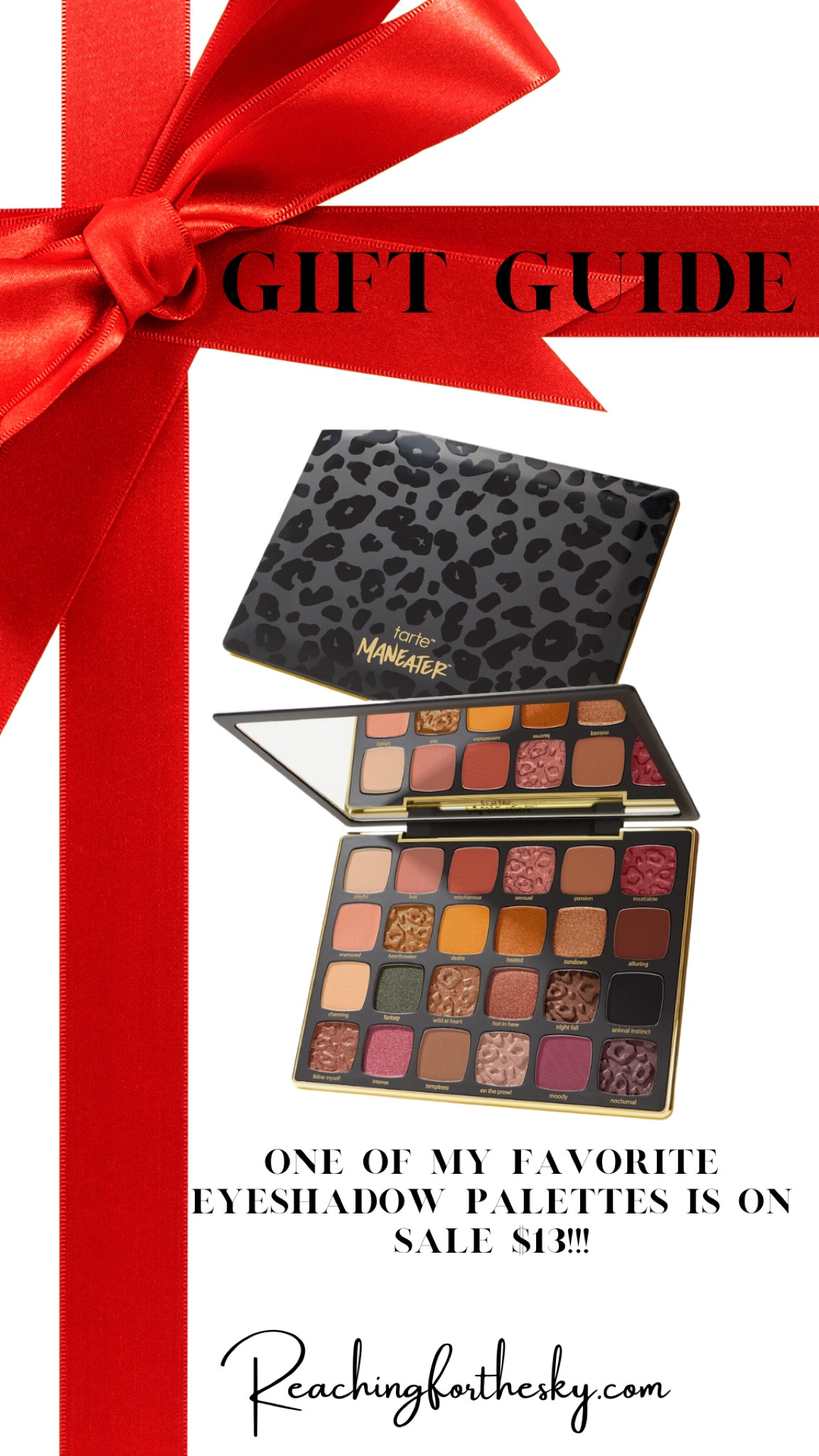 My favorite eyeshadow palette is on sale for $13!! So good I bought a back up. Great deal for a gift 

30%off Sitewide!! 

#LTKBeauty #LTKGiftGuide #LTKHoliday