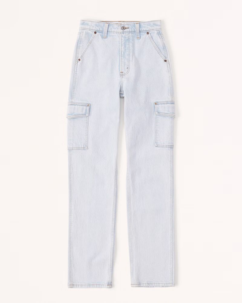 Ultra High Rise 90s Straight Jean | Abercrombie & Fitch (US)