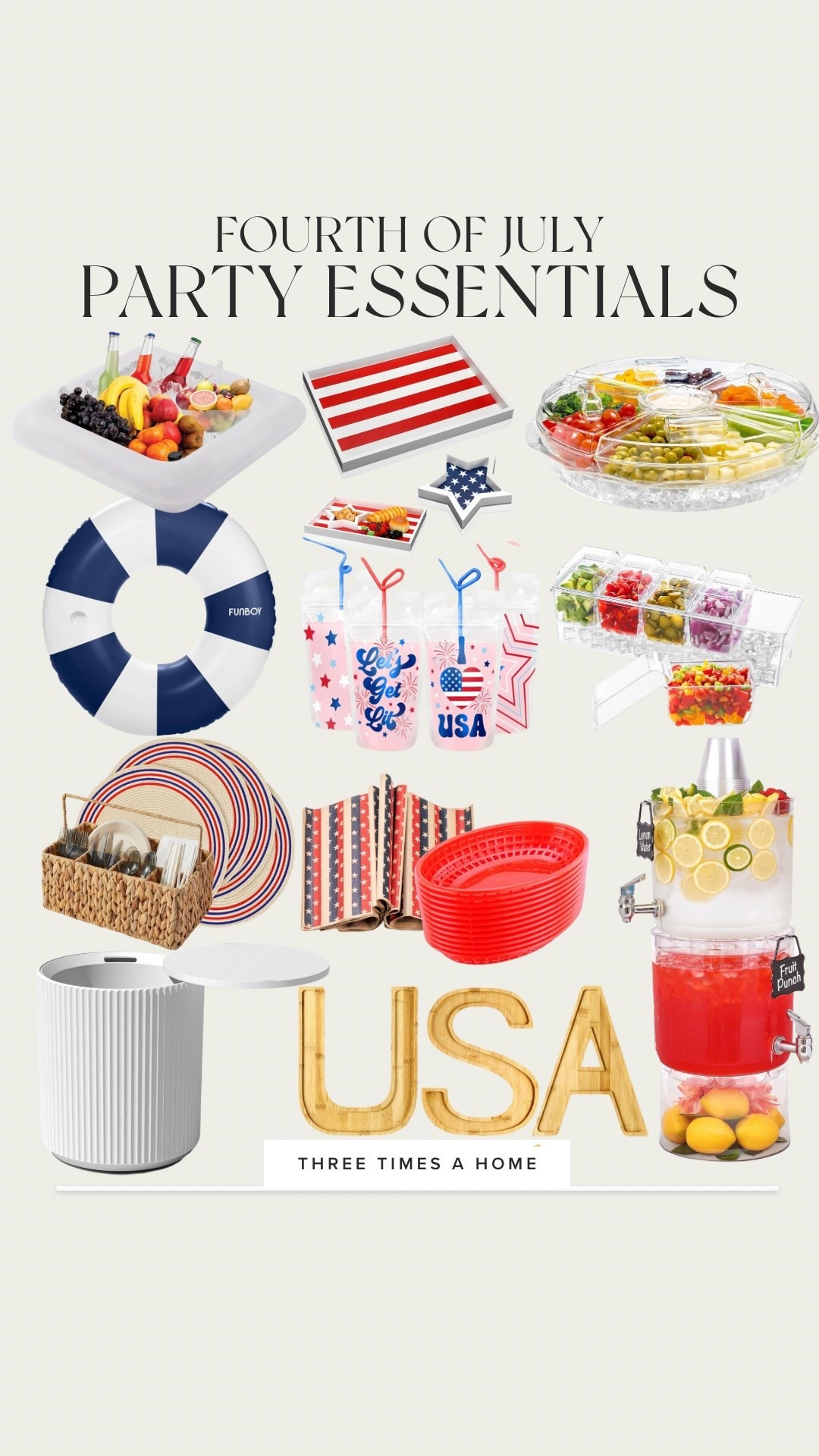 Amazon Fourth of July party finds 🇺🇸 

#LTKHome #LTKParties #LTKSummerEdit