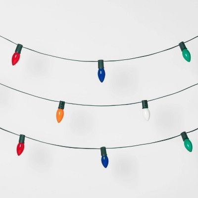 25ct Christmas Incandescent C9 String Lights  - Wondershop™ | Target
