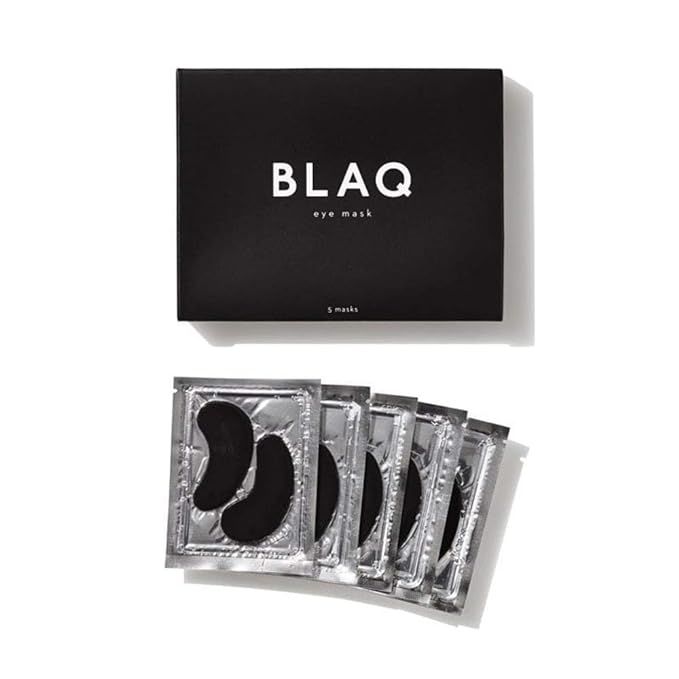 BLAQ Activated Charcoal Under Eye Mask with HydroGel |Natural Hydrating & Anti-Wrinkle Eye Patche... | Amazon (US)