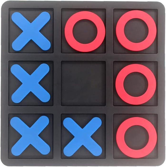 Tic Tac Toe Board Game,Tic Tac Toe Family Game, Classic Board Game, Classical Family Board Game,C... | Amazon (US)
