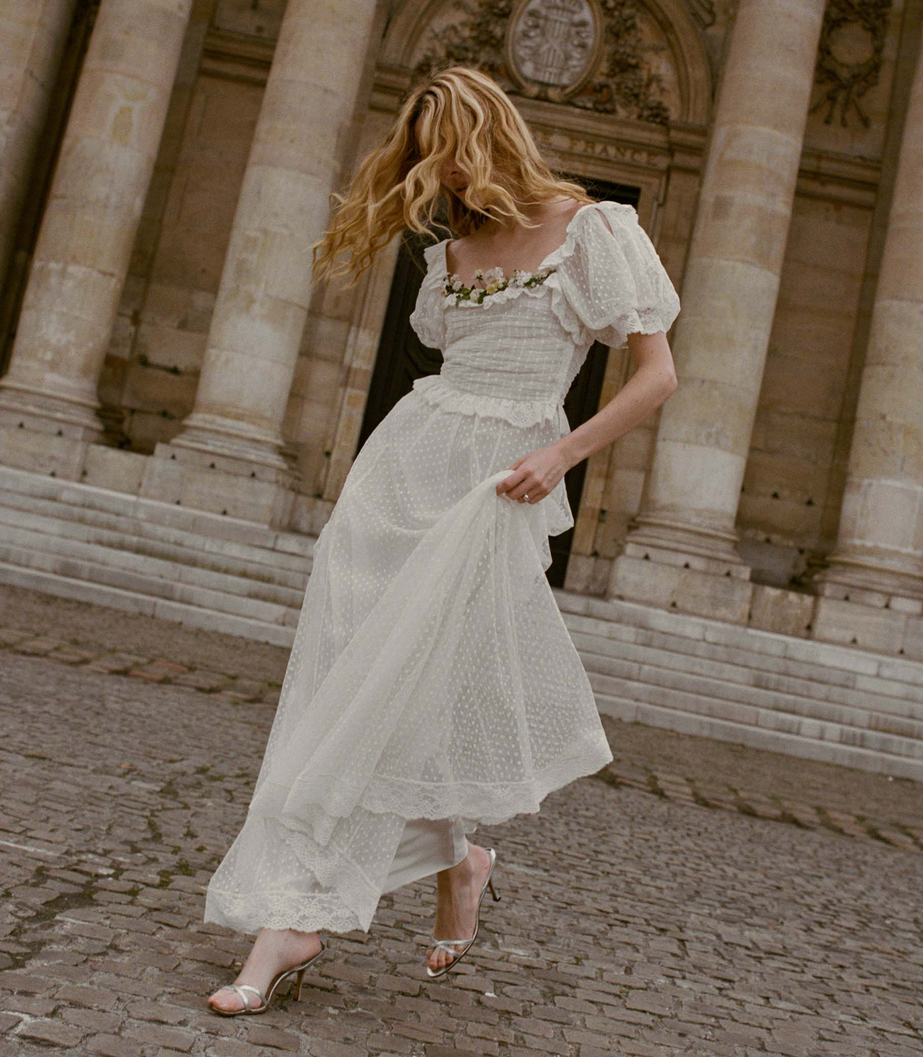 Sol Anniversary Dress - Salt | DÔEN | DOEN