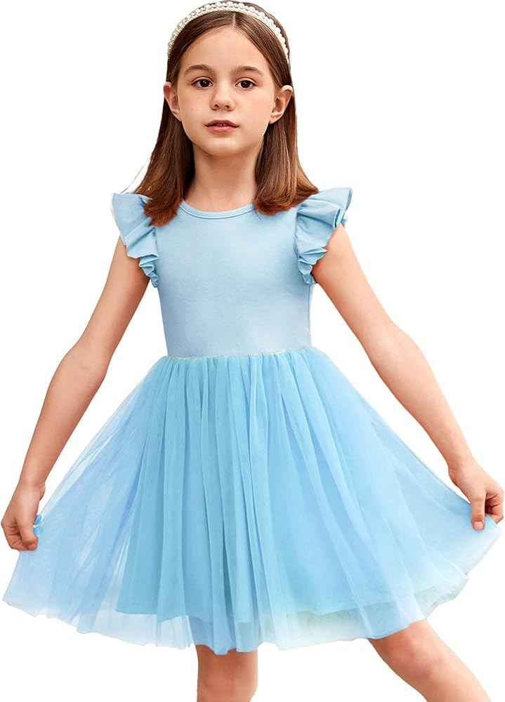 Arshiner Toddler Tutu Dress Little Girls Fluffy Summer Dresses Casual Party Tulle Sundress for Ki... | Amazon (US)