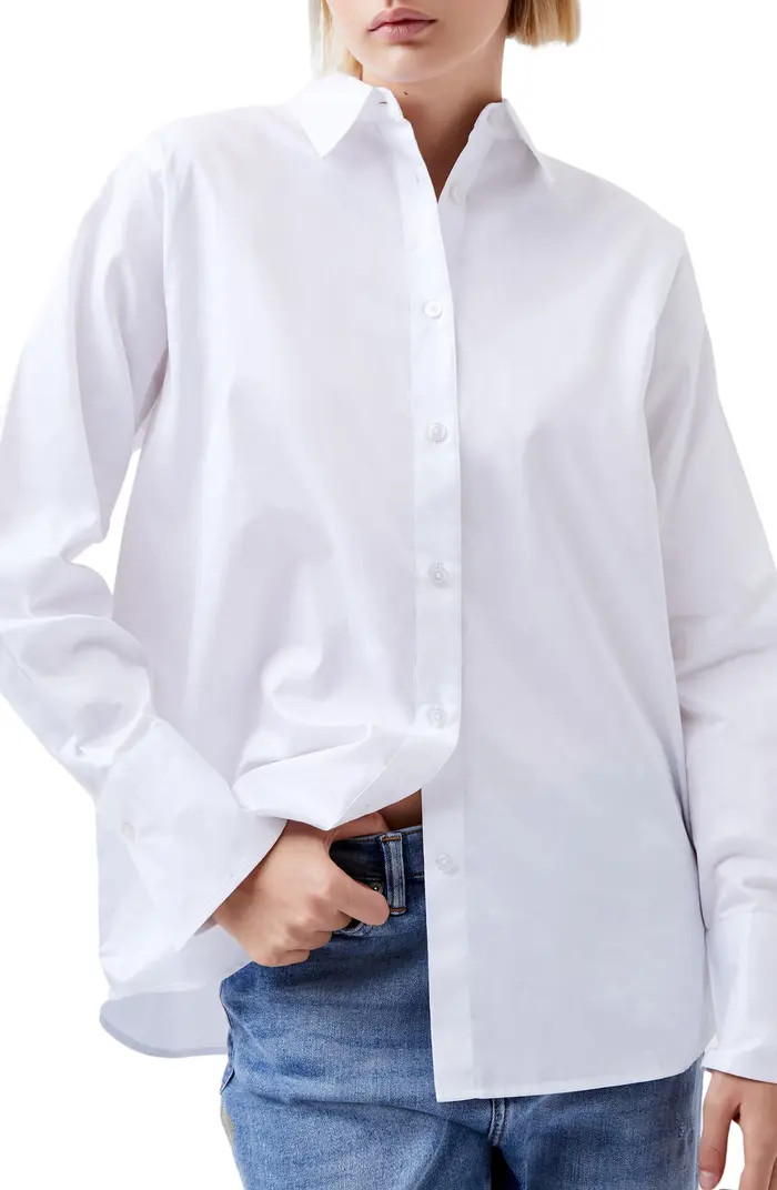 Alexis Cotton Poplin Button-Up Shirt | Nordstrom