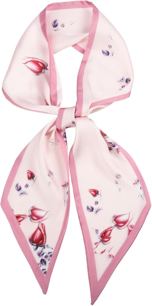 RIIQIICHY Scarf for Women Hair Scarves Like Silk Scarf Headband Handbag Scarf Purse Accessories | Amazon (US)