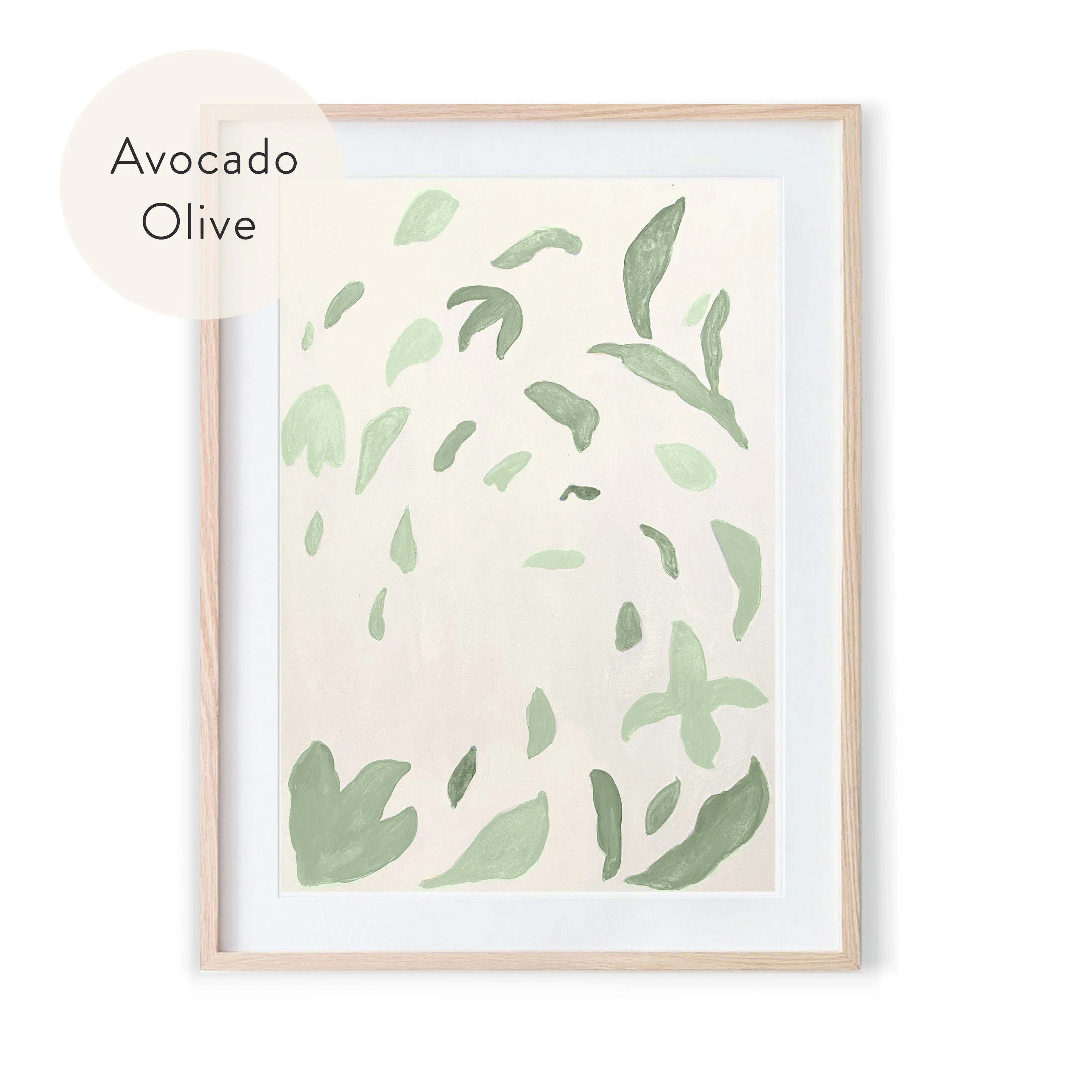 Abstract Orchid Wall Art Print | Sweet Pea and Whimsy