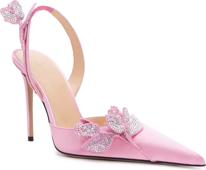 Mach & Mach Wonder Tulip Pointed Toe Slingback Pump (Women) | Nordstrom | Nordstrom