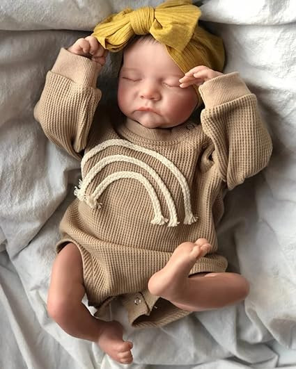 iCradle Reborn Baby Dolls 19inch Soft Body Realistic Newborn Baby Dolls Real Life Doll with Cloth... | Amazon (US)