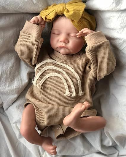 iCradle Reborn Baby Dolls 19inch Soft Body Realistic Newborn Baby Dolls Real Life Doll with Cloth... | Amazon (US)