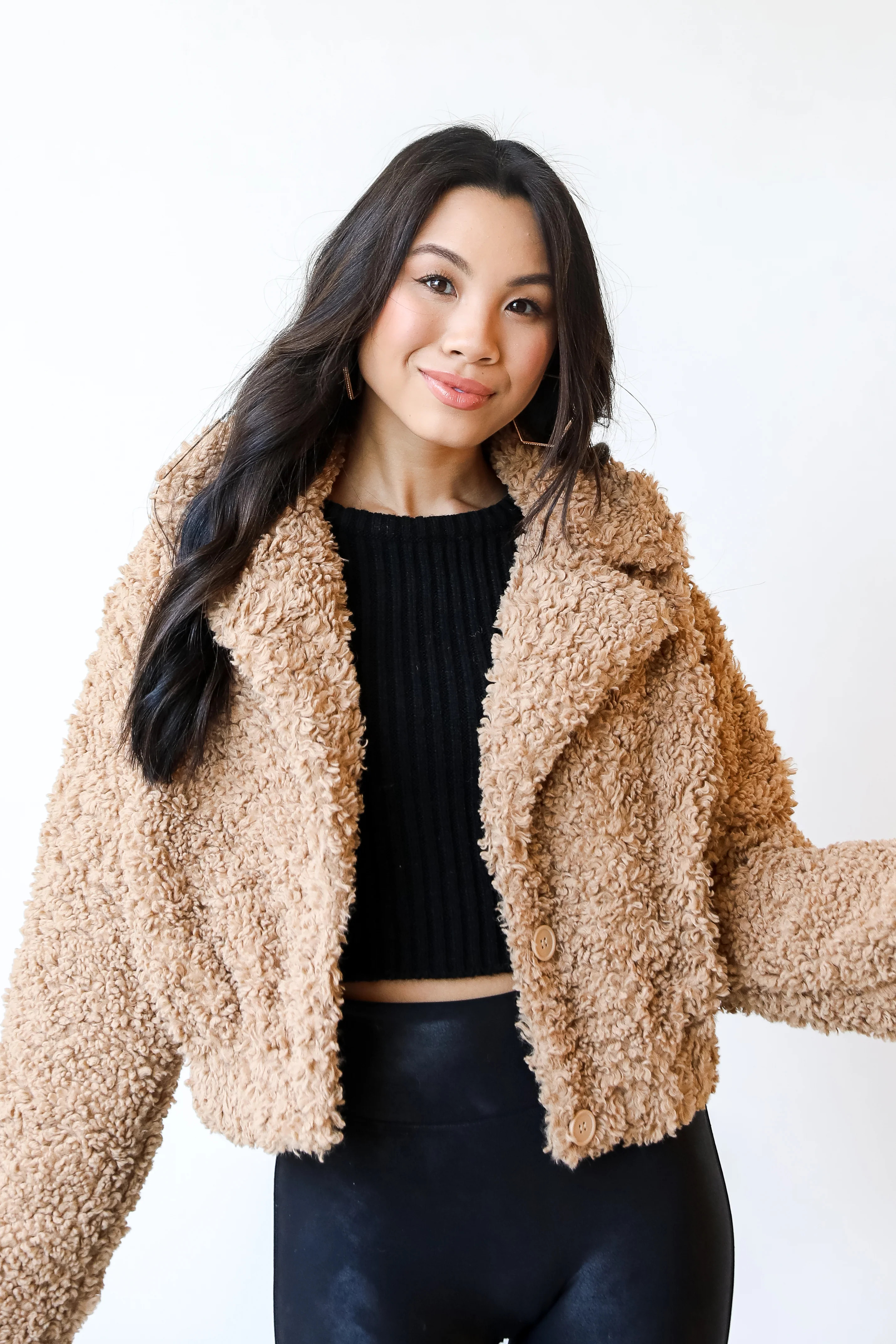 Plush Life Teddy Jacket | Dress Up