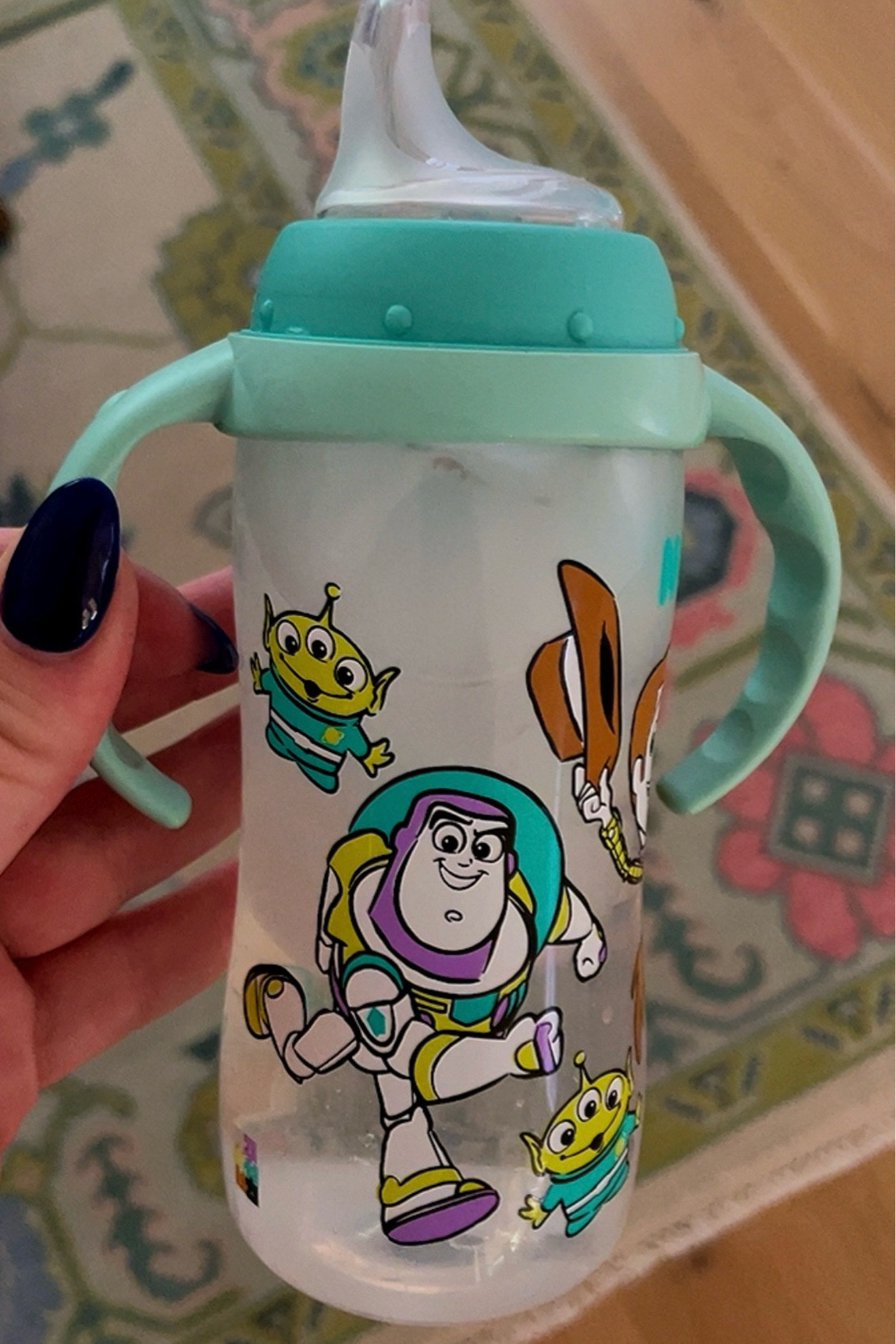 My toddlers favorite Buzz and Woody sippy cup! Great cup for transitioning!

#LTKKids #LTKBaby