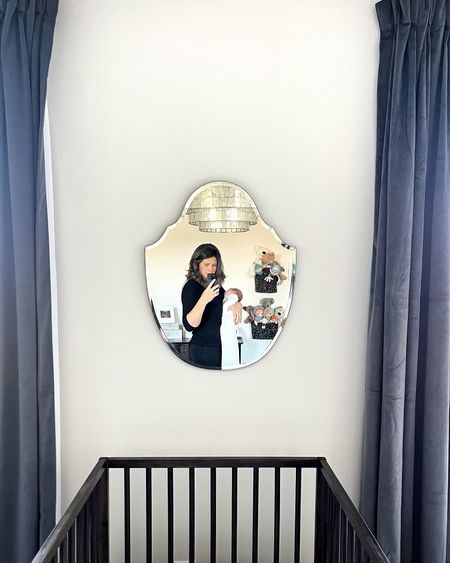 A mirror repurposed and making the most classic and bold statement in our nursery ♥️

#LTKbaby #LTKkids #LTKhome