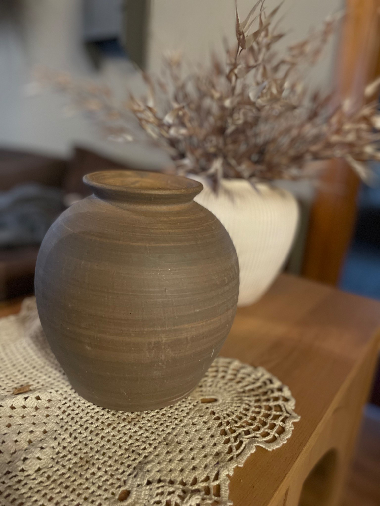 Blending brown and beige, creates a cozy all year long. Do we ever have enough vases? 🤎

#LTKHome