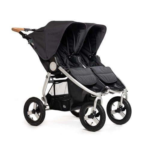 Bumbleride Indie Twin Double Stroller - Side-by-Side Seating with Narrow Design, Smooth Air-Filled Ride, Compact Fold, UPF 45+ Canopy & PFAS-Free - Dusk | Amazon (US)