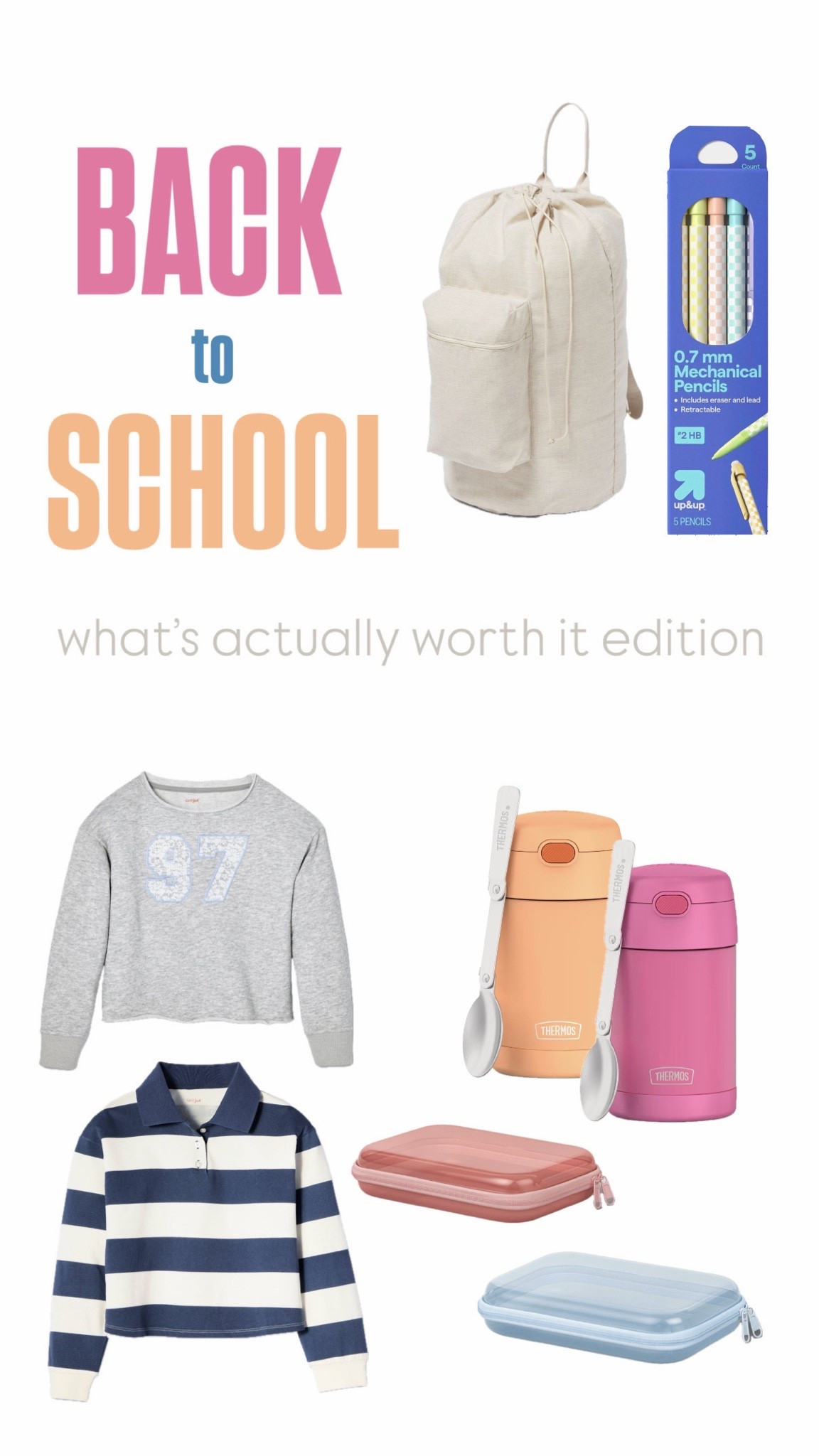 What’s actually worth it! | Back to School

#LTKmomlife #LTKKids #LTKSeasonal
