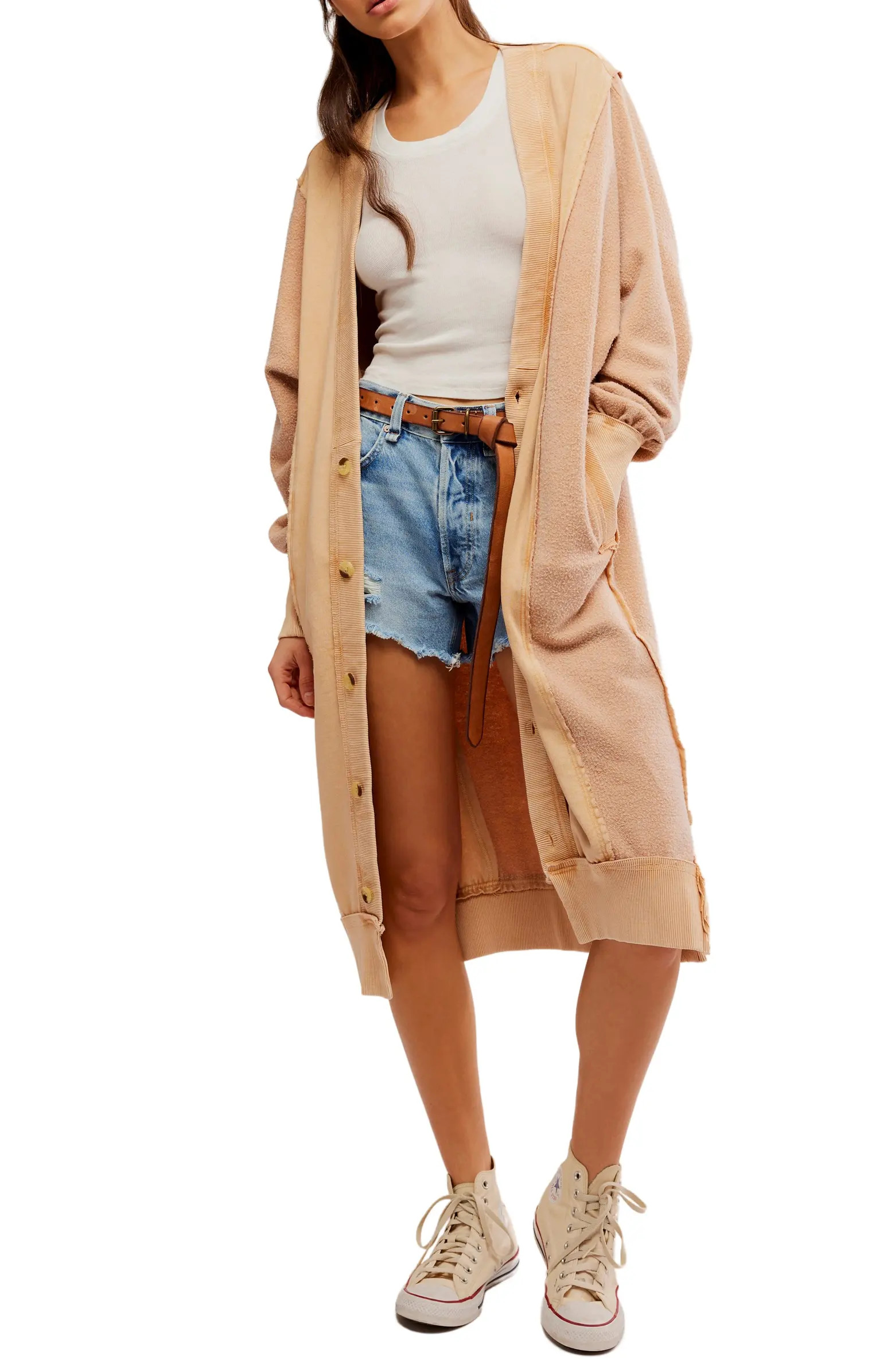 Free People Dreamy Blue Cardigan | Nordstrom | Nordstrom