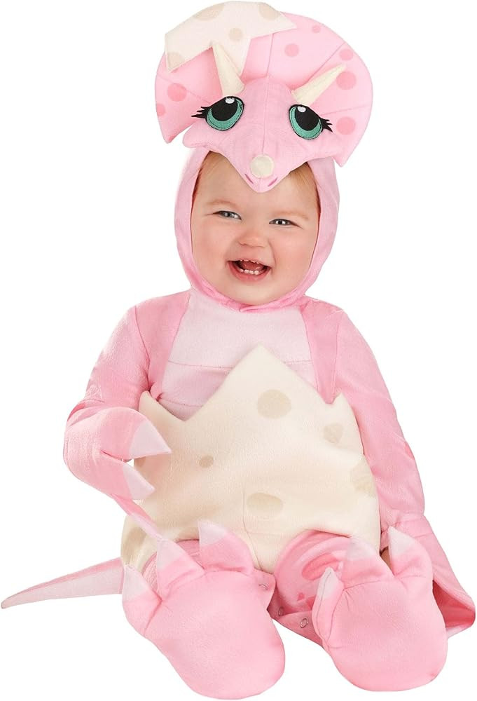 Infant Hatchling Pink Dinosaur Costume | Amazon (US)
