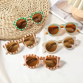 Kids Cute Sunglasses Outdoor Sun Protection Sunglasses Boys Girls Baby UV400 Children Baby Eyewea... | Amazon (US)