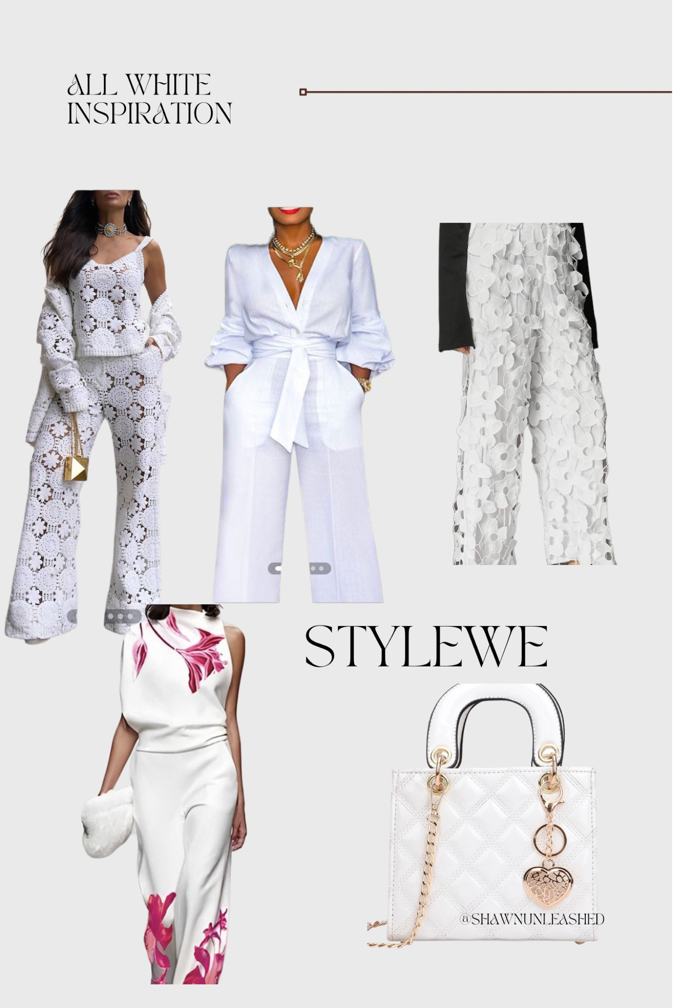 Don’t let the All White Affair catch you unprepared.  Check Stylewe for the hottest in White Fashion.  White dresses

#LTKSeasonal #LTKStyleTip #LTKU