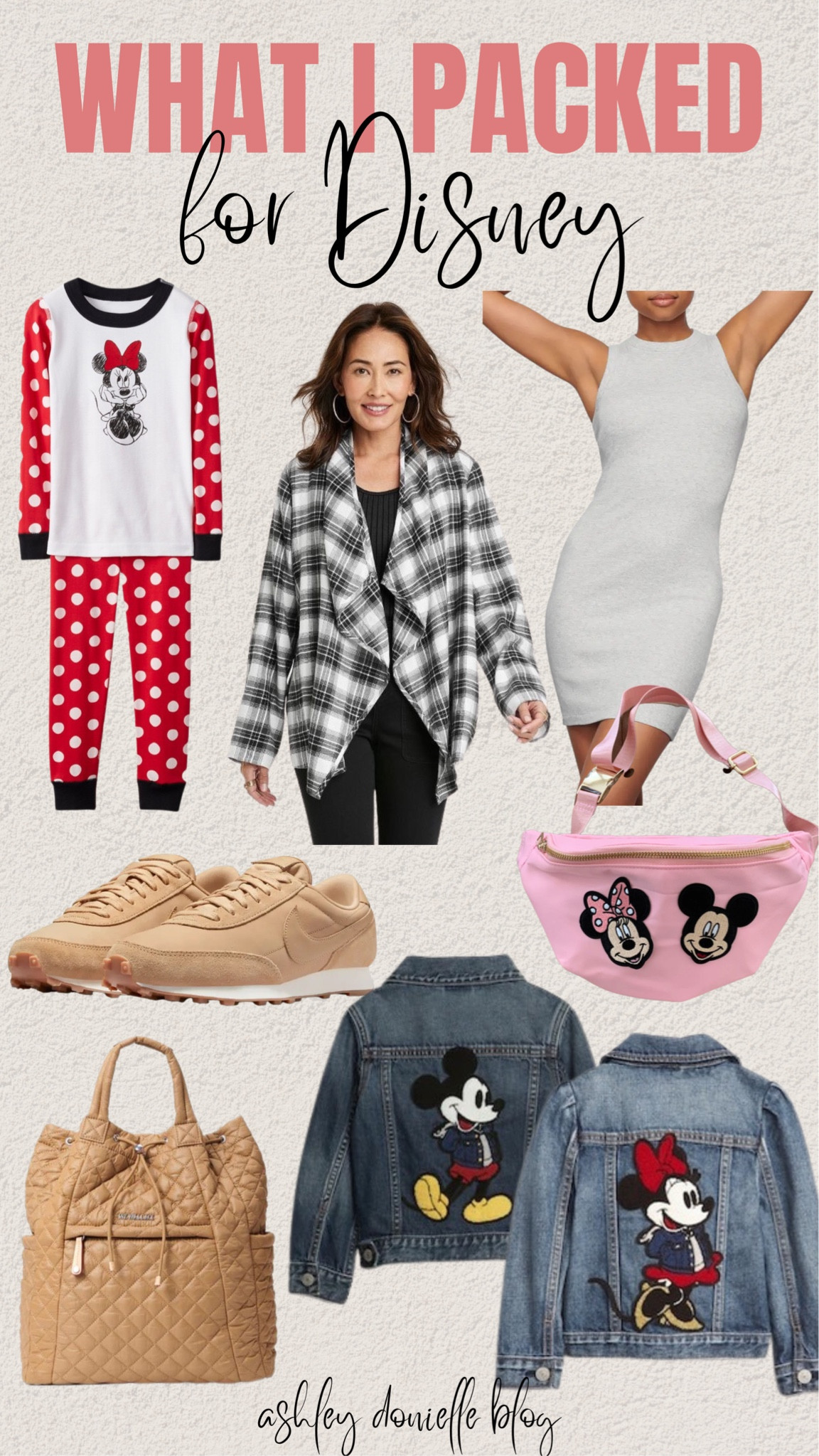 What I packed for Disney!

Minnie Mouse, Mickey Mouse, Disney outfit, belt bag, pajamas, kids pajamas, sneakers, kids jean jackets, back pack, mini dress, flannel 

#LTKfamily #LTKkids #LTKstyletip