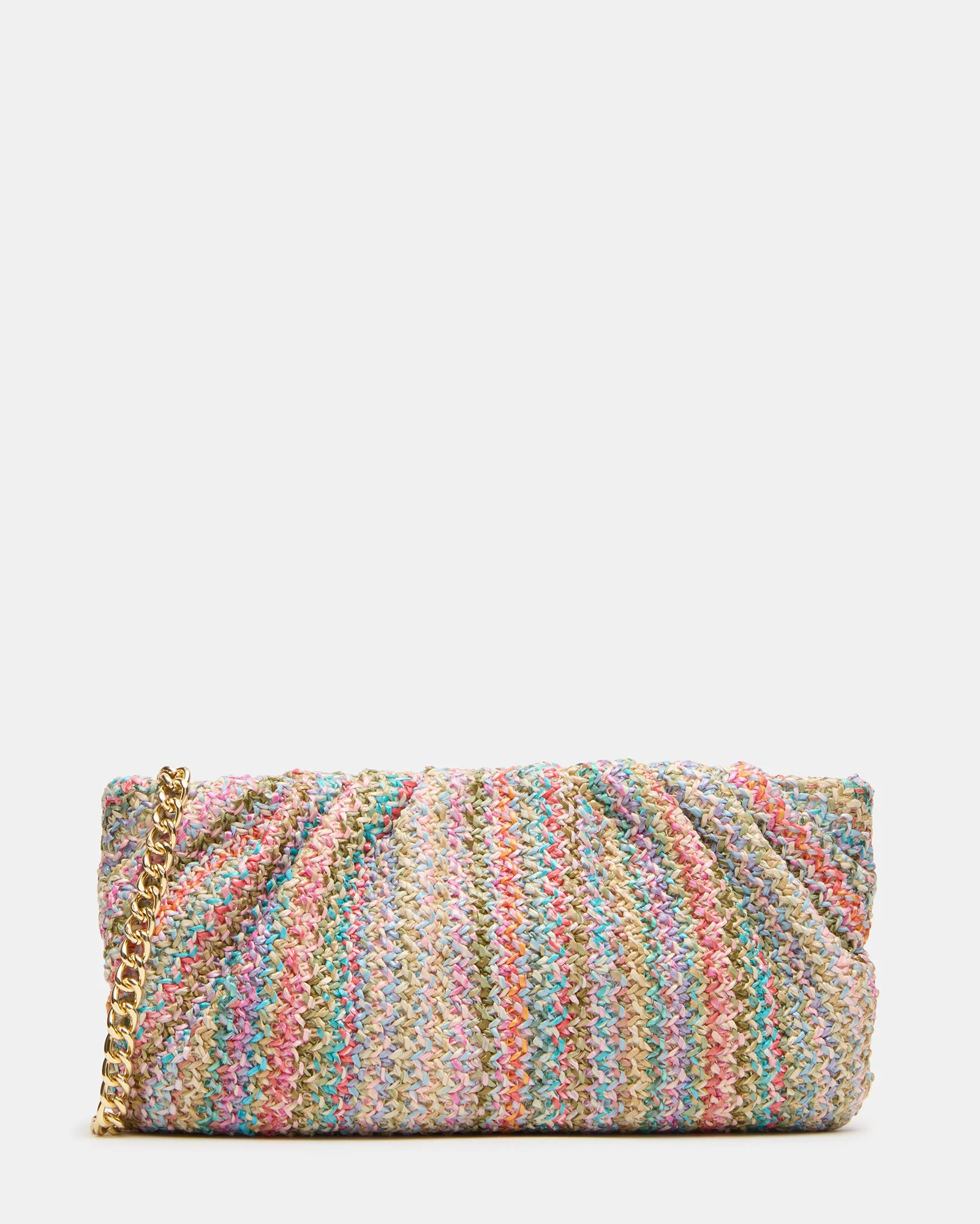 TULUM Multi Straw Clutch Crossbody Handbag | Steve Madden (US)