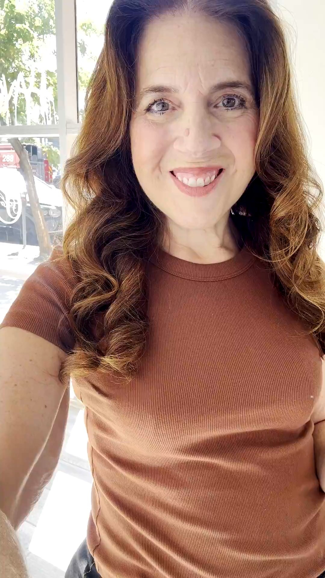 Patch Pocket Jeans with vertical studded buttons are such a win for creating visual interest/ distraction on a curvy surface. The slit back pockets actually minimize the look.

The joy that comes with a hair refresh is unsurpassed for me. Today, I am actually going in for a haircut and I am somewhat excited yet terrified! I am ready to shed the dead ends and walk into my new decade lighter and hopeful my hair will continue to grow as I will in this new chapter🙏

How do you feel about haircuts? 💇🏻‍♀️

#LTKMidsize #LTKStyleTip #LTKOver40